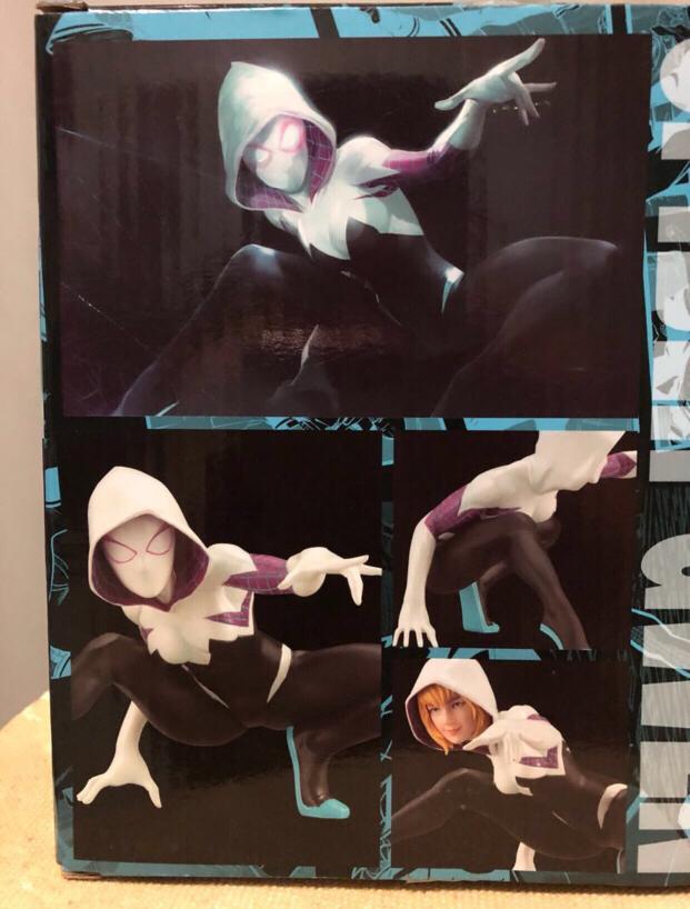 Figurine Spider-Gwen Kotobukiya 9 Cm, Marvel Now, Série ArtFX, Occasion