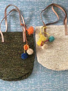 Straw bags