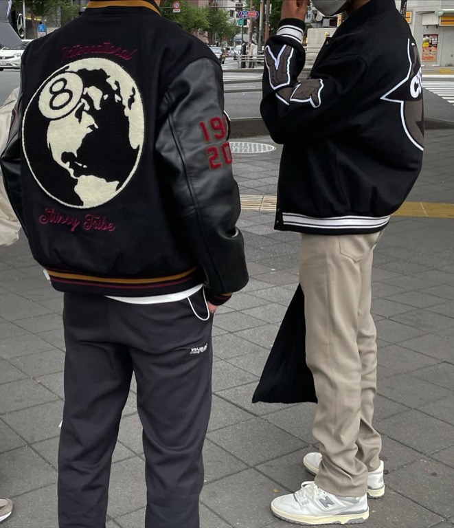 Stussy 40th Anniversary IST Varsity Jacket, 男裝, 外套及戶外衣服