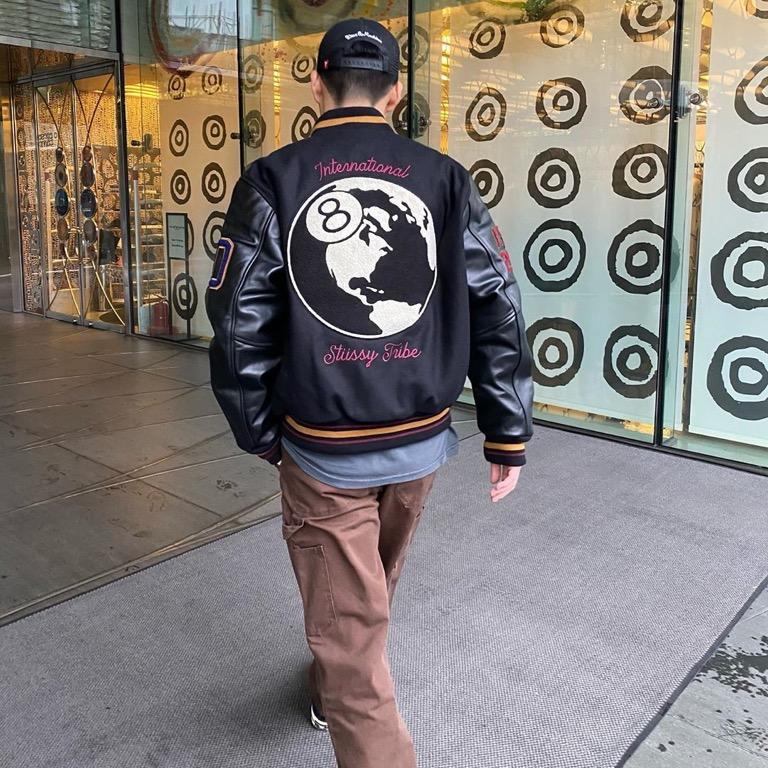 Stussy 40th Anniversary IST Varsity Jacket, 男裝, 外套及戶外衣服