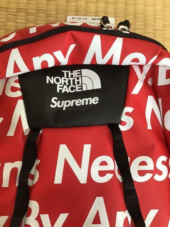 Supreme × The North Face 15AW BY ANY MEANS BASE CAMP CRIMP