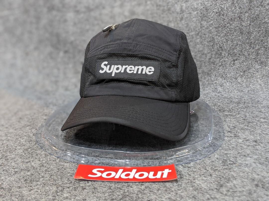 supreme zip mesh camp cap