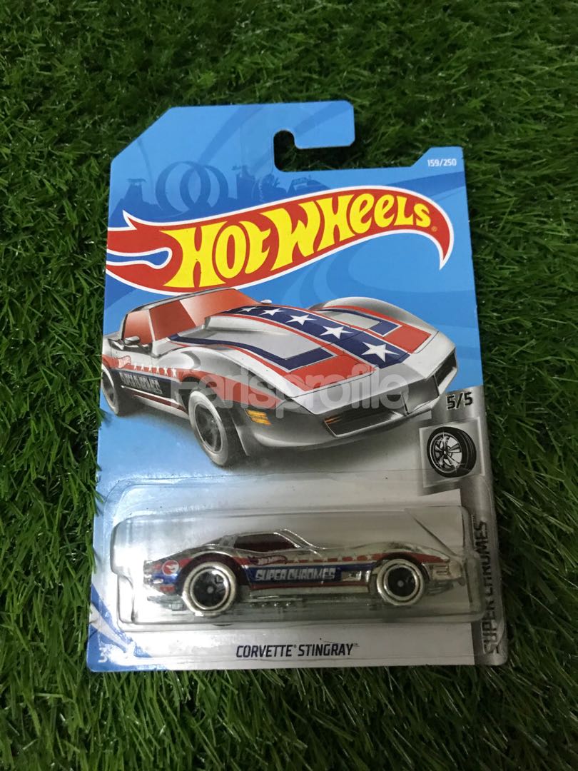 hot wheels corvette stingray treasure hunt