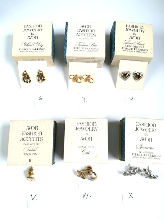 Vintage sales avon earrings
