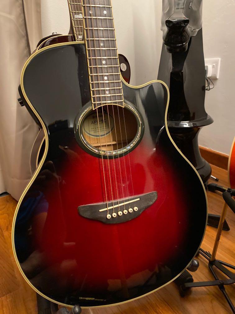 Sold Yamaha APX 9C Acoustic Guitar rare top range