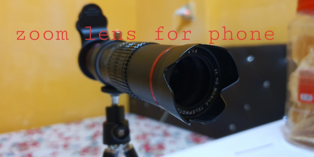 Zoom lens for mobile camera, Photography, Lens & Kits on Carousell