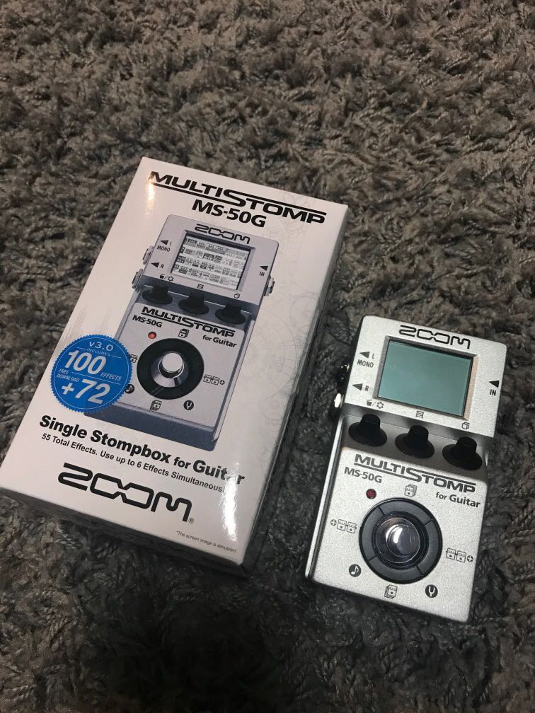 Zoom MS-50g, Hobbies & Toys, Music & Media, Musical Instruments on ...