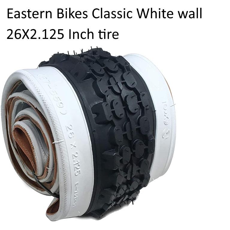 26 white wall tires