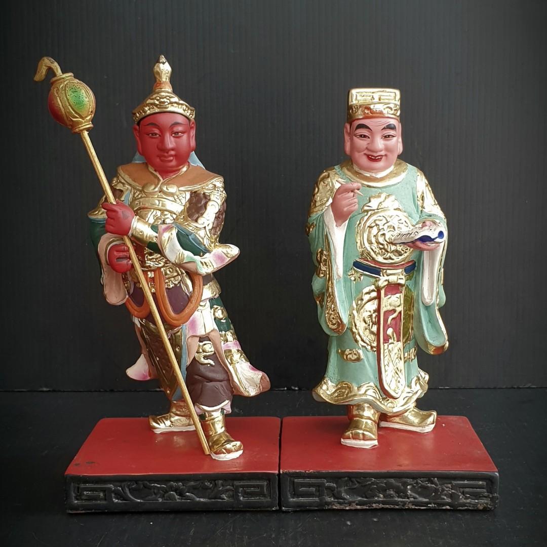 地府文武判官 2 Hobbies Toys Memorabilia Collectibles Religious Items On Carousell