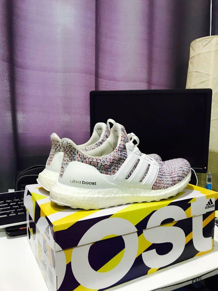 Ultra boost 4.0 white cheap pink