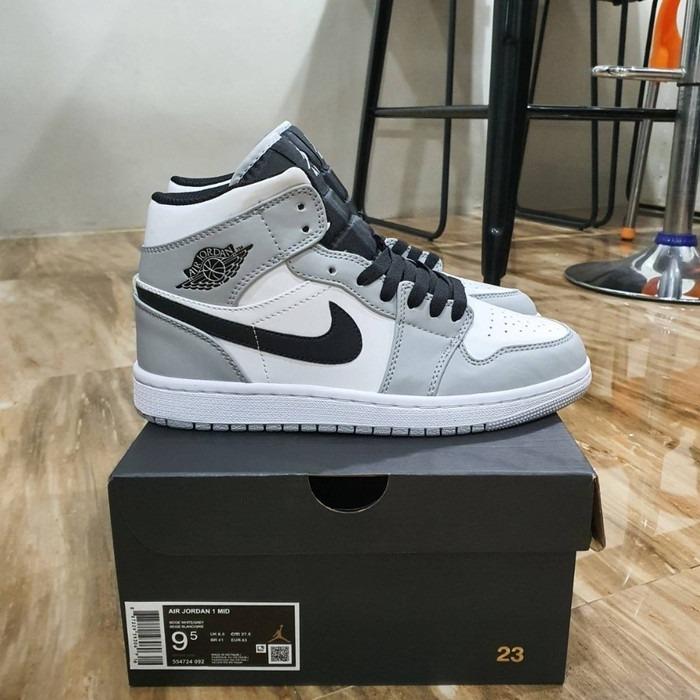 jordan 1 mid gray