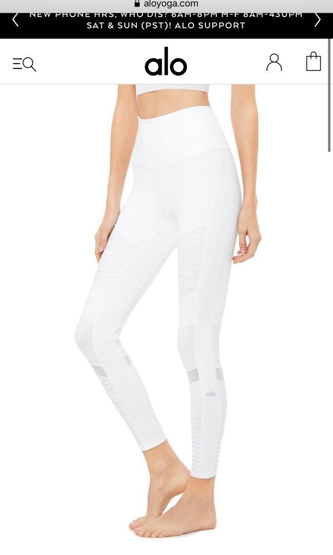 White yoga tights hot sale
