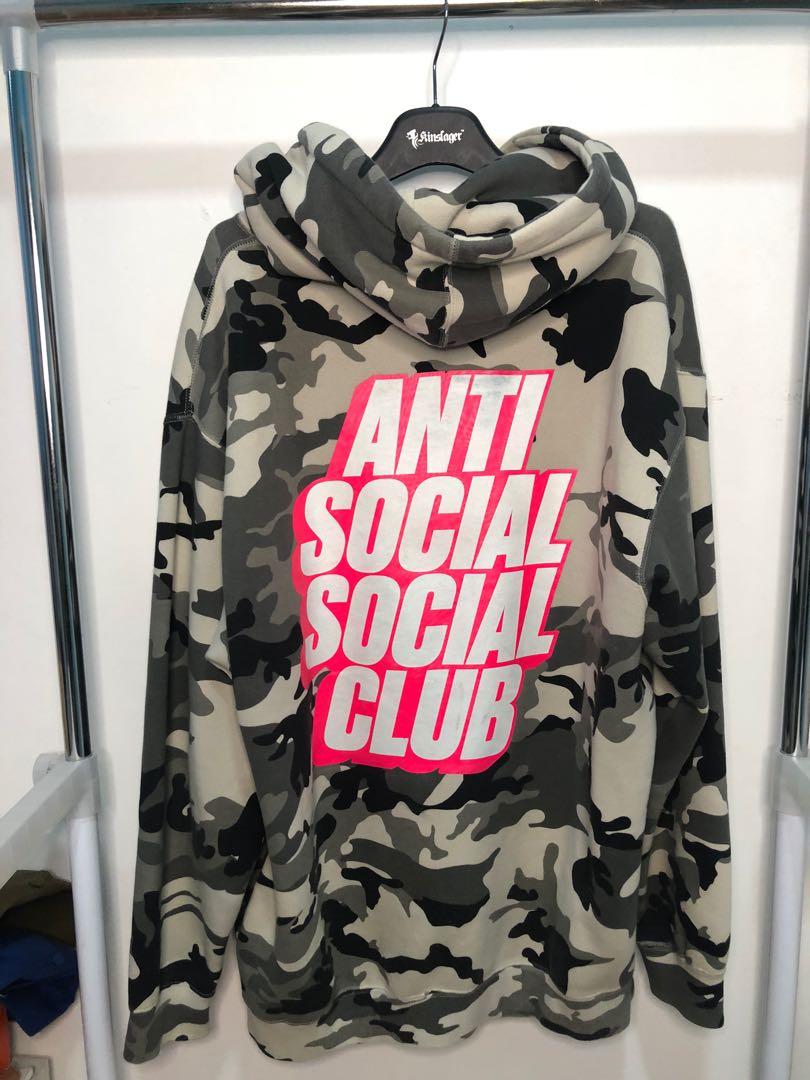 Assc blocked siberia camo hoodie online