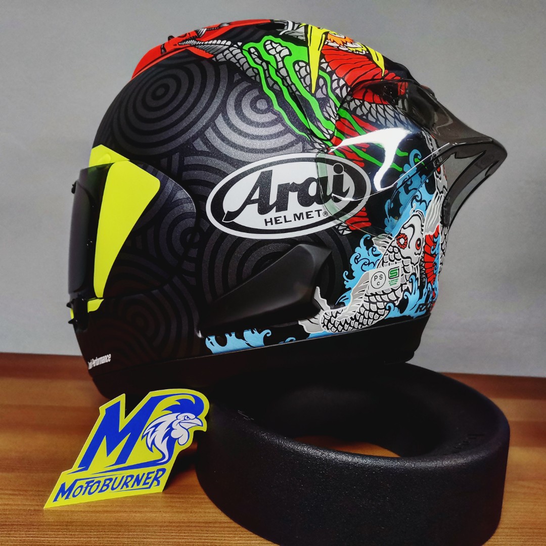 Arai helmets RX7X Tatsuki VZ RAM 