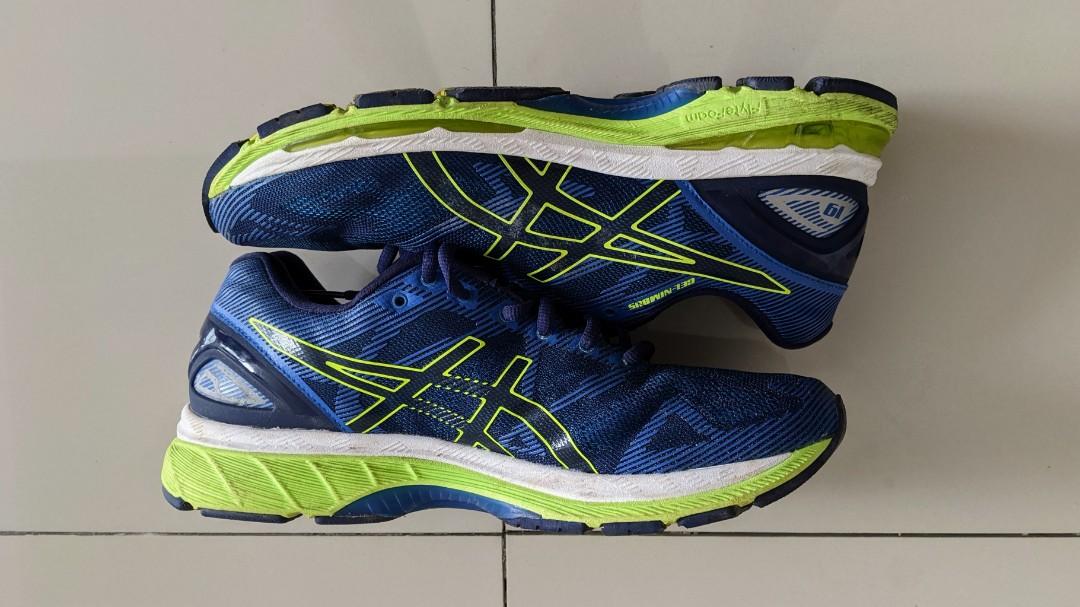 asics gel nimbus  19 mens Green