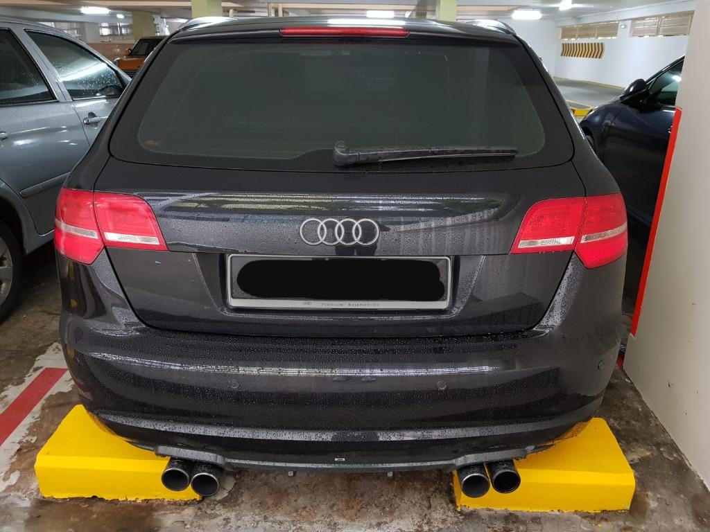 Audi a3 2024 quad exhaust
