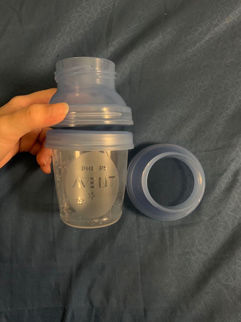 Avent storage top cup adapter