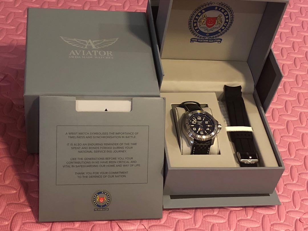 Aviator Swiss Made Watch Army Mint and New Mobile Phones