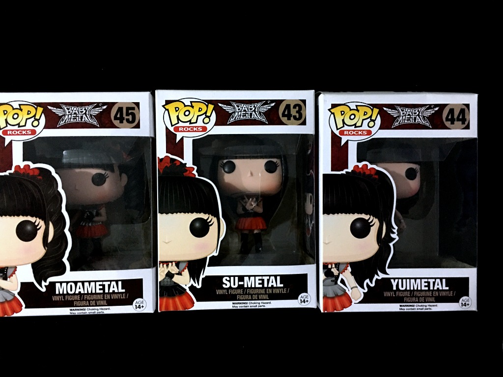 FUNKO BABYMETAL フィギュア 3体 - ミュージシャン