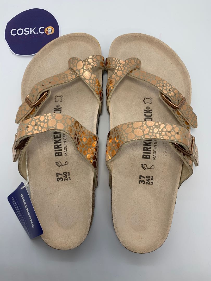 mayari gold birkenstock