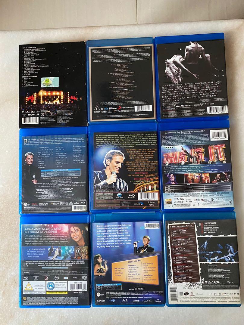 Blu Ray Concerts, Hobbies & Toys, Music & Media, CDs & DVDs on Carousell