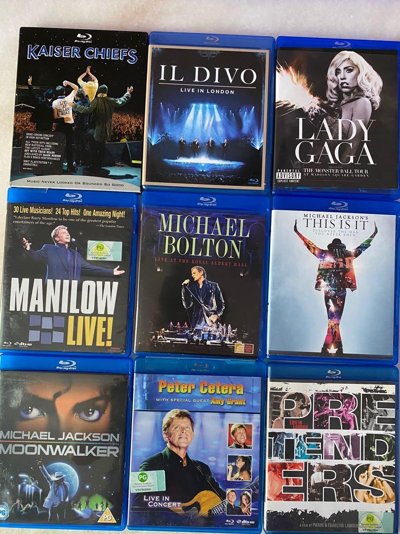Blu Ray Concerts, Hobbies & Toys, Music & Media, CDs & DVDs on Carousell