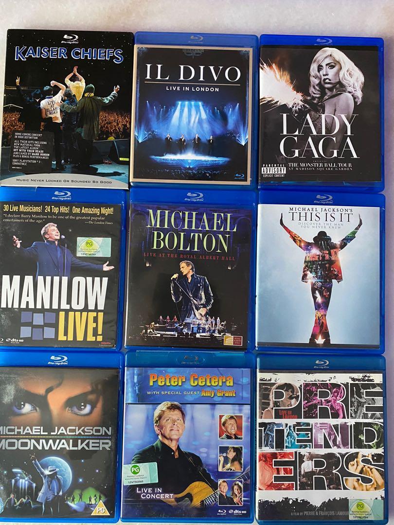 Blu Ray Concerts, Hobbies & Toys, Music & Media, CDs & DVDs on Carousell
