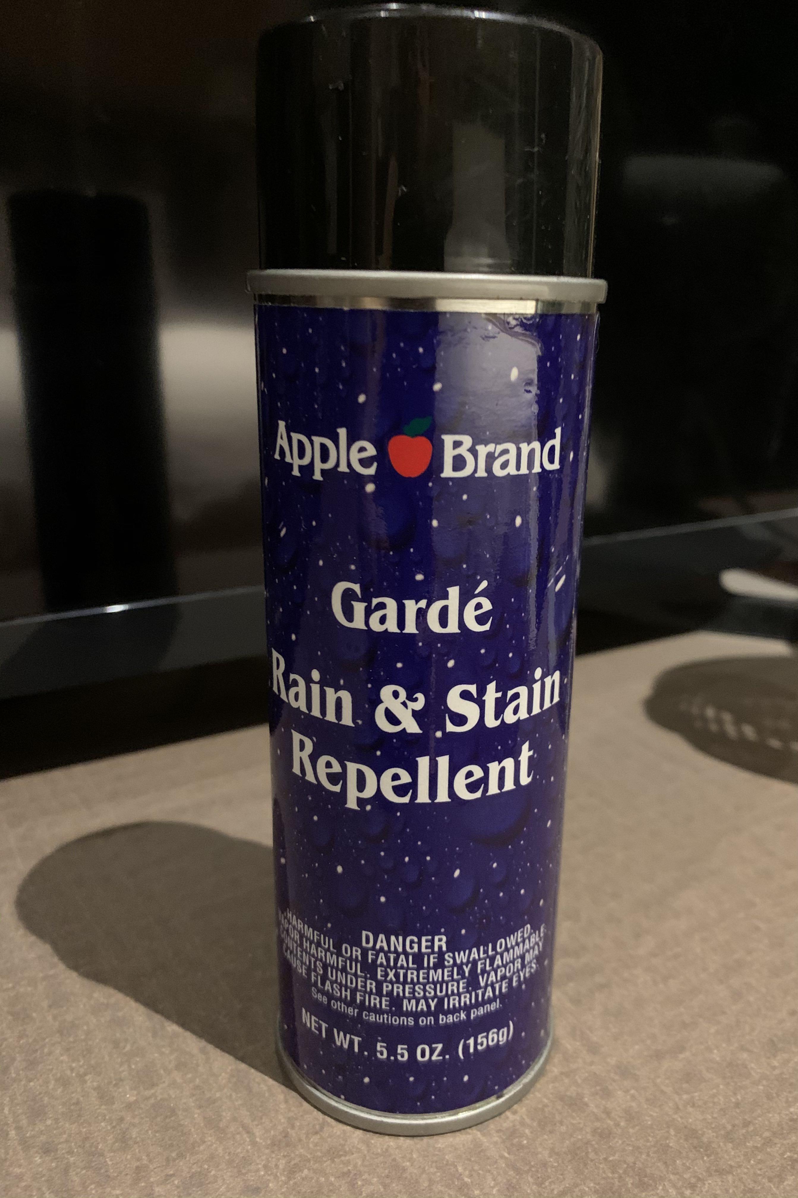 Apple Brand Garde Rain & Stain Water Repellent Protector