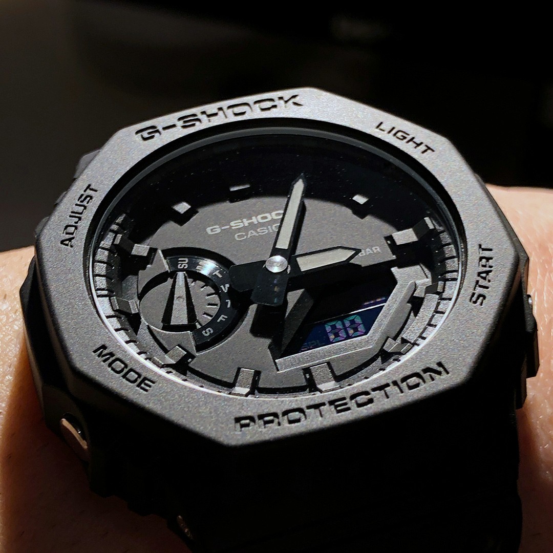 Casio G Shock GA 2100 Triple Black Mobile Phones Gadgets