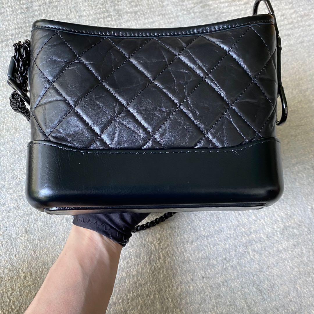 Chanel Small So Black Gabrielle Bag - Black Crossbody Bags, Handbags -  CHA426401