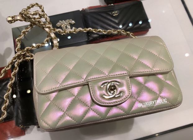 chanel iridescent mini