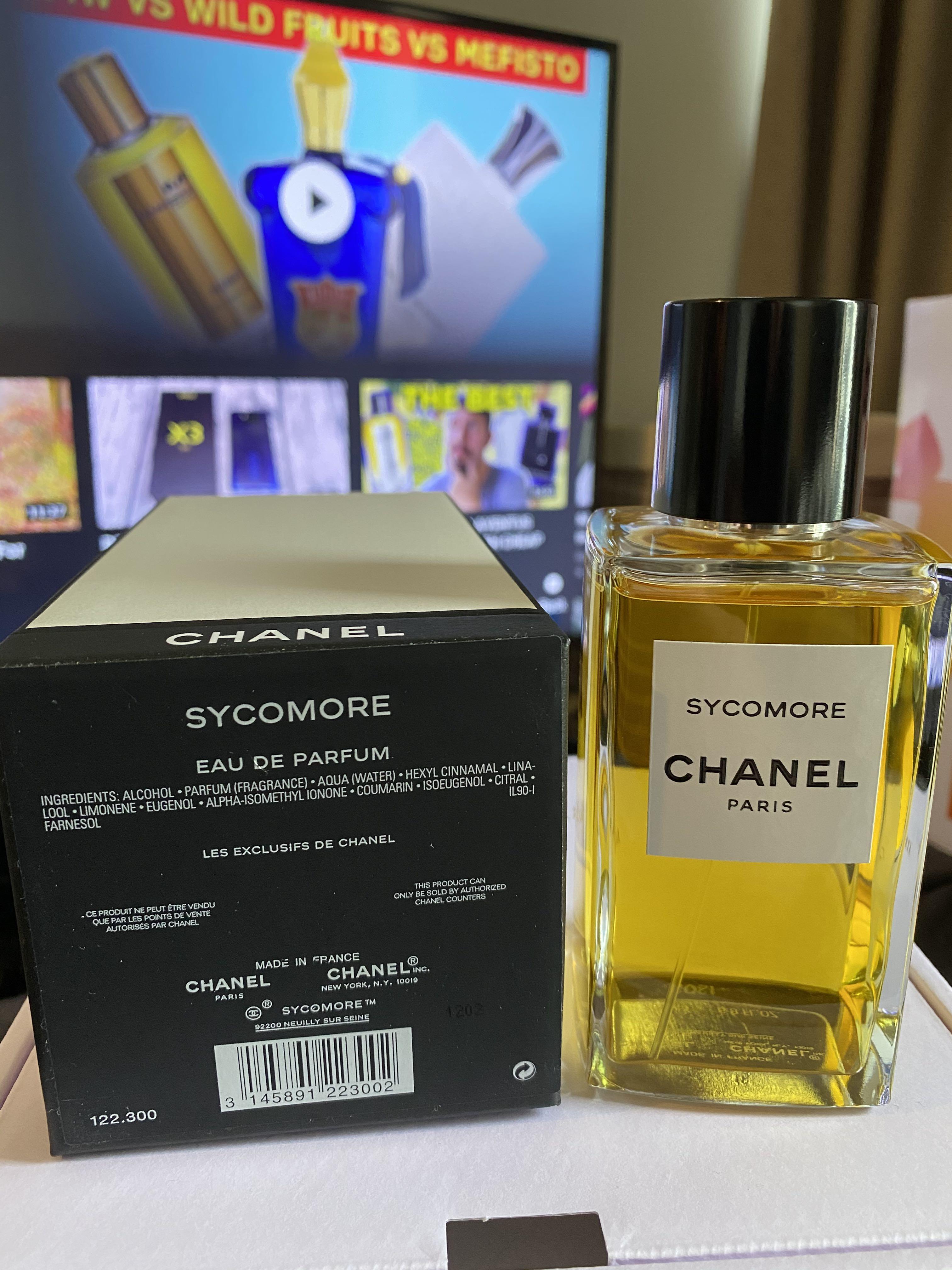Chanel Les Exclusif Sycomore 200ml tester, Beauty & Personal Care,  Fragrance & Deodorants on Carousell