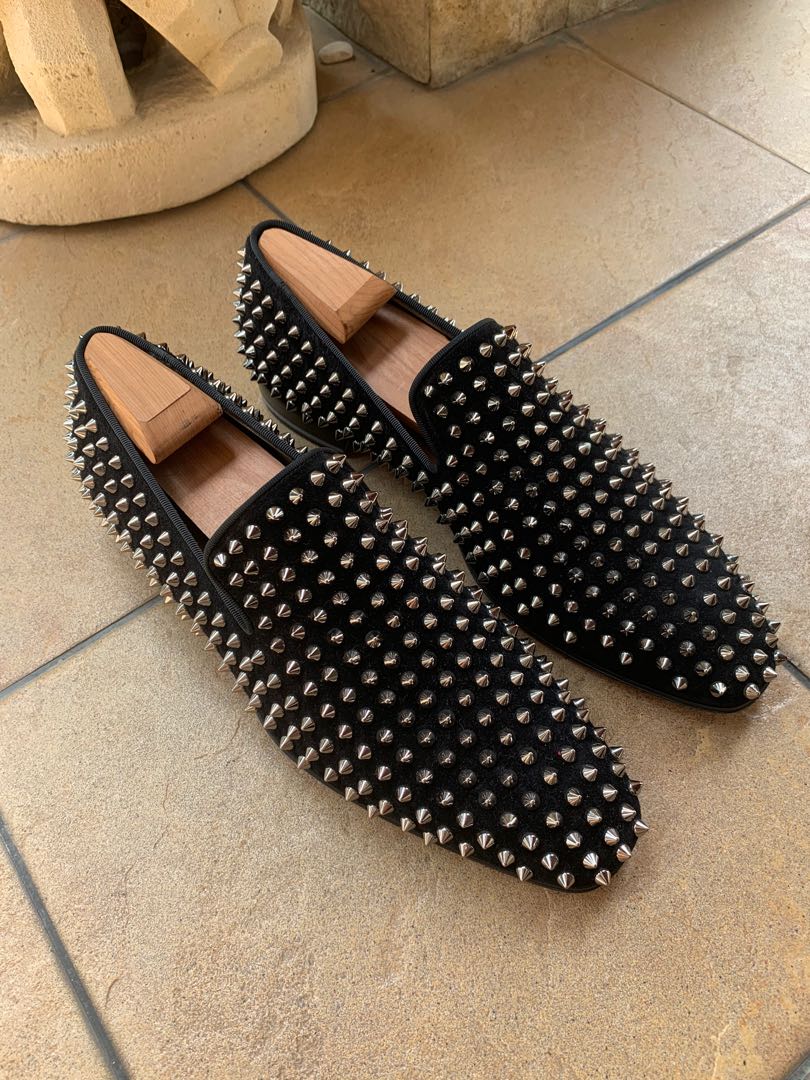Christian Louboutin spike Dandelion loafers Men s Fashion