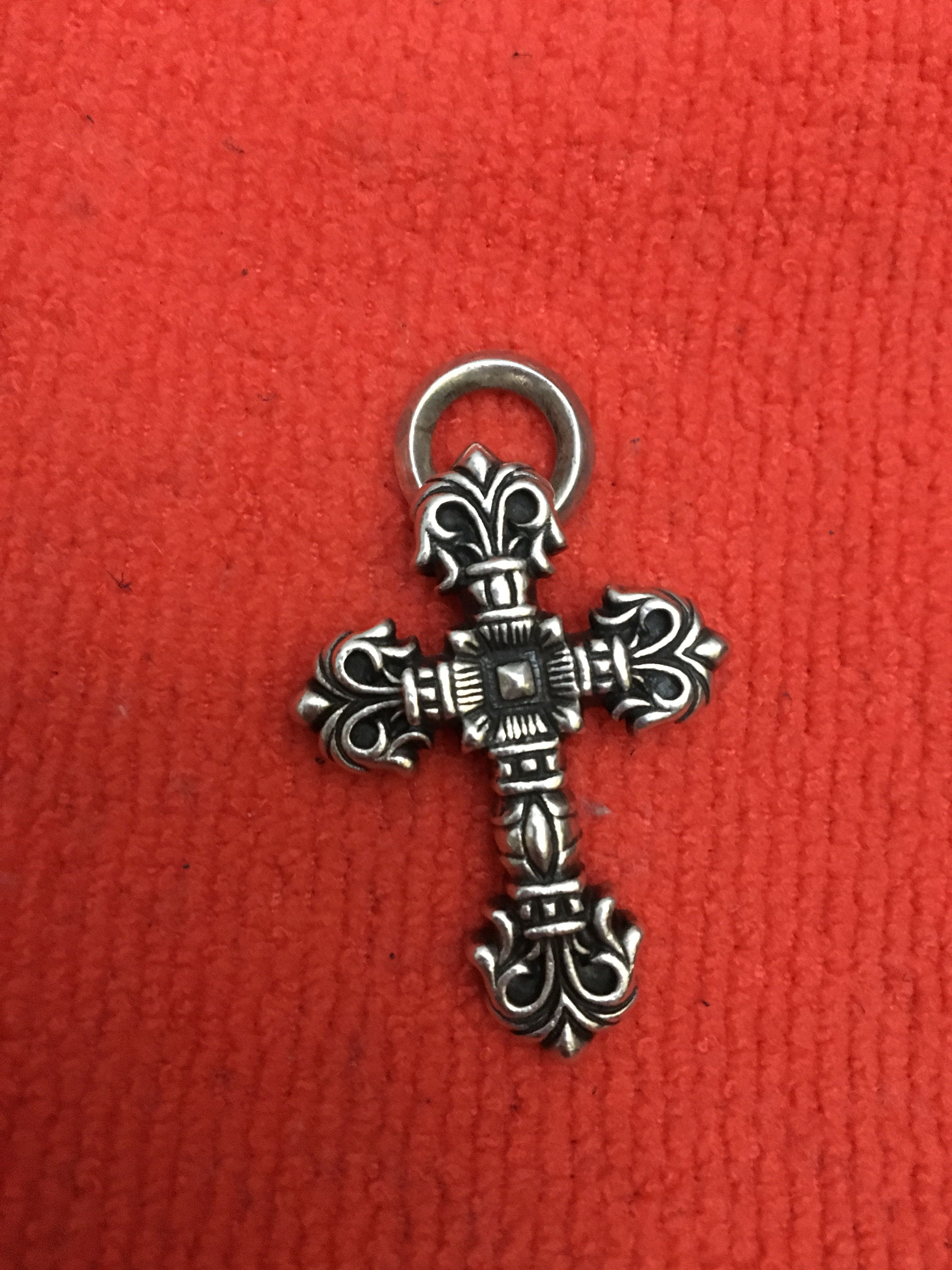 Chrome Hearts Filigree Cross Pendant 1996