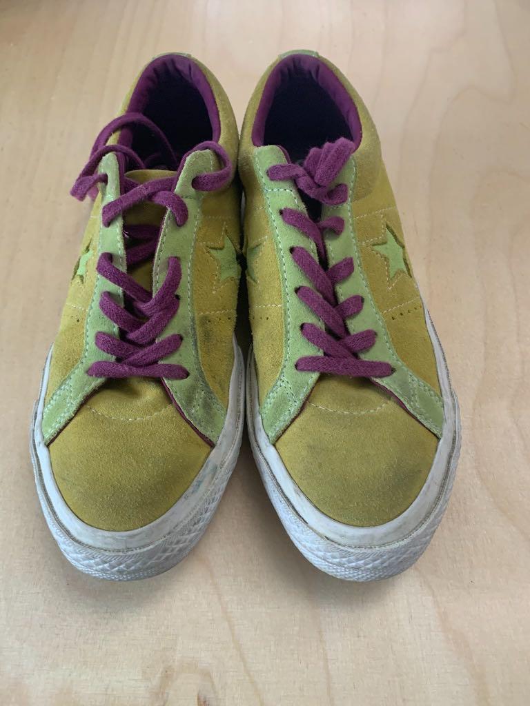 Converse one sales star apple green