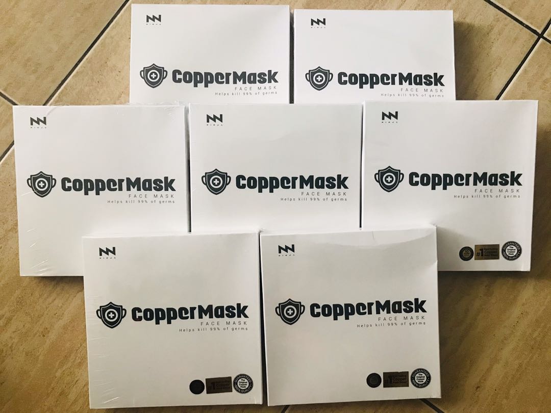 Copper mask v1, Beauty & Personal Care, Sanitary Hygiene on Carousell