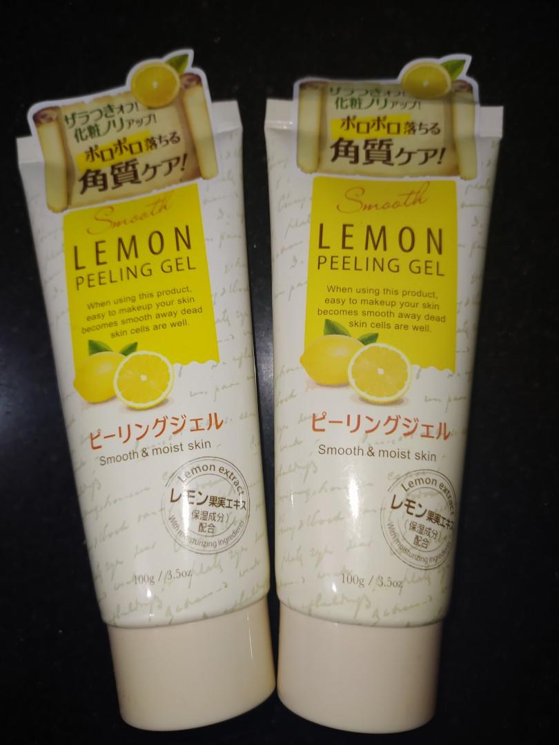 Daiso Smooth & Moist Skin Lemon Peeling Gel (Category: Face Care) located in Bacoor. Submitted by anag729 (Listing ID 1047573126, Image 3). Description: Produced for Daiso Japan. Made in Korea A non-expensive peeling gel for moisture and smooth care on face. It contains lemon extract with moisturizing ingredients that helps remove dead skin cells from face and leaves your skin smooth and moisture rich. It is recommended to use 1 or 2 times per we