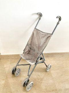 pottery barn double doll stroller