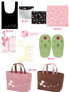 【預訂】小魔女DoReMi pop-up store限定商品 雨傘袋 精靈 魔女莉卡 小花音符 愛子 初貴 桃子 美少女戰士 Sailor Moon 拖鞋 手袋 百變小櫻64231049611394110