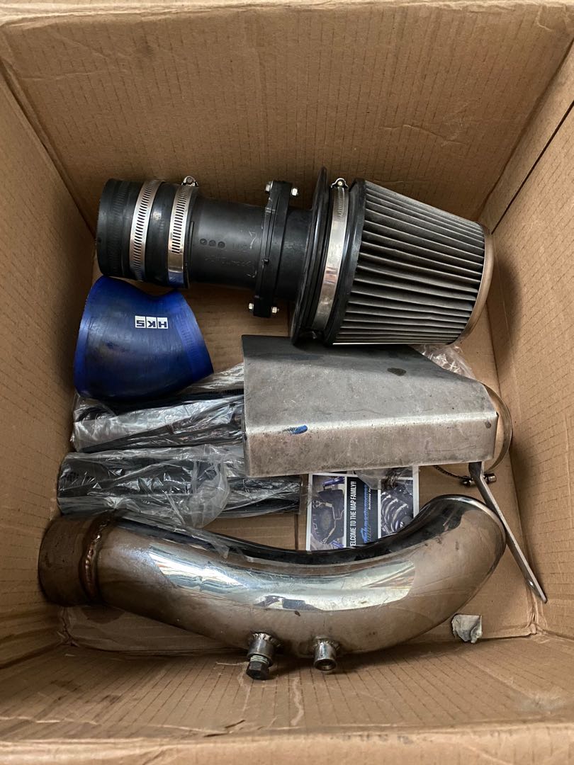 Evo X Air Intake, Car Accessories, Accessories on Carousell