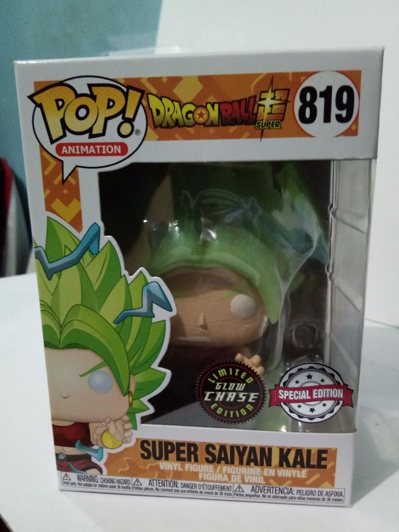 funko pop super saiyan kale chase gitd limited edition dragonball z anime