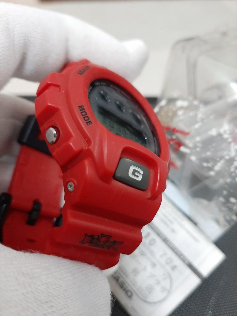 Gshock DW6900 Thrasher Merah Men s Fashion Watches Accessories