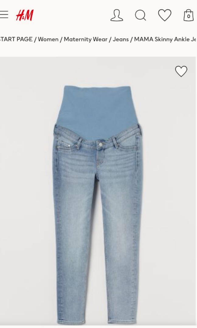 Mama skinny ankle jeans outlet