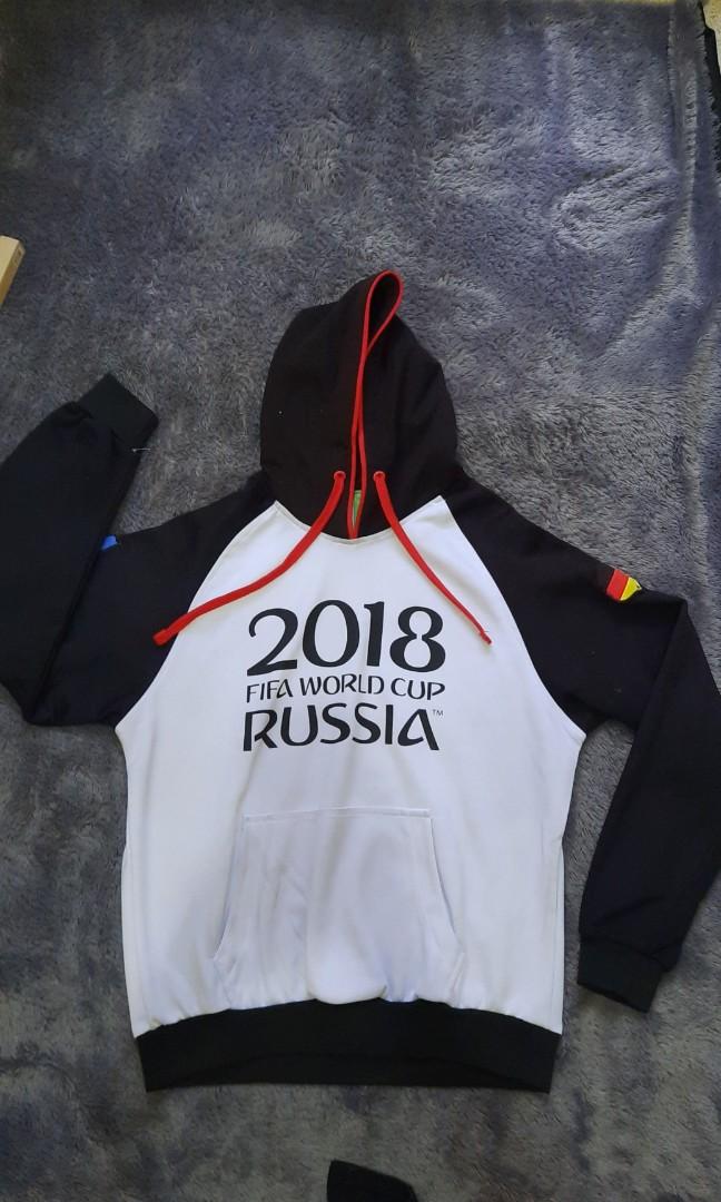 Hoodie Fifa World Cup Russia 2018 (ORIGINAL), Fesyen Pria, Pakaian , Atasan  di Carousell