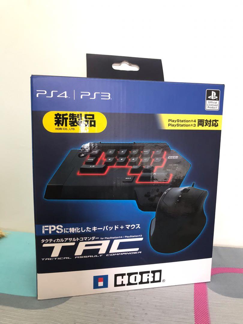 Hori Tac Fps Ps3 Ps4 Keyboard Video Gaming Gaming Accessories On Carousell