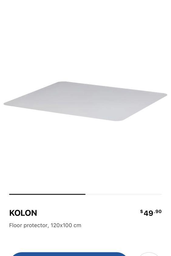 IKEA plastic floor protector, Furniture & Home Living, Furniture, Other