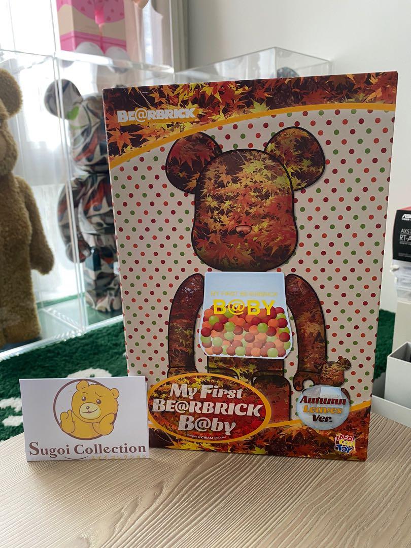 Medicom BE@RBRICK B@BY AUTUMN LEAVES 100％ 400％ Toy My First BE