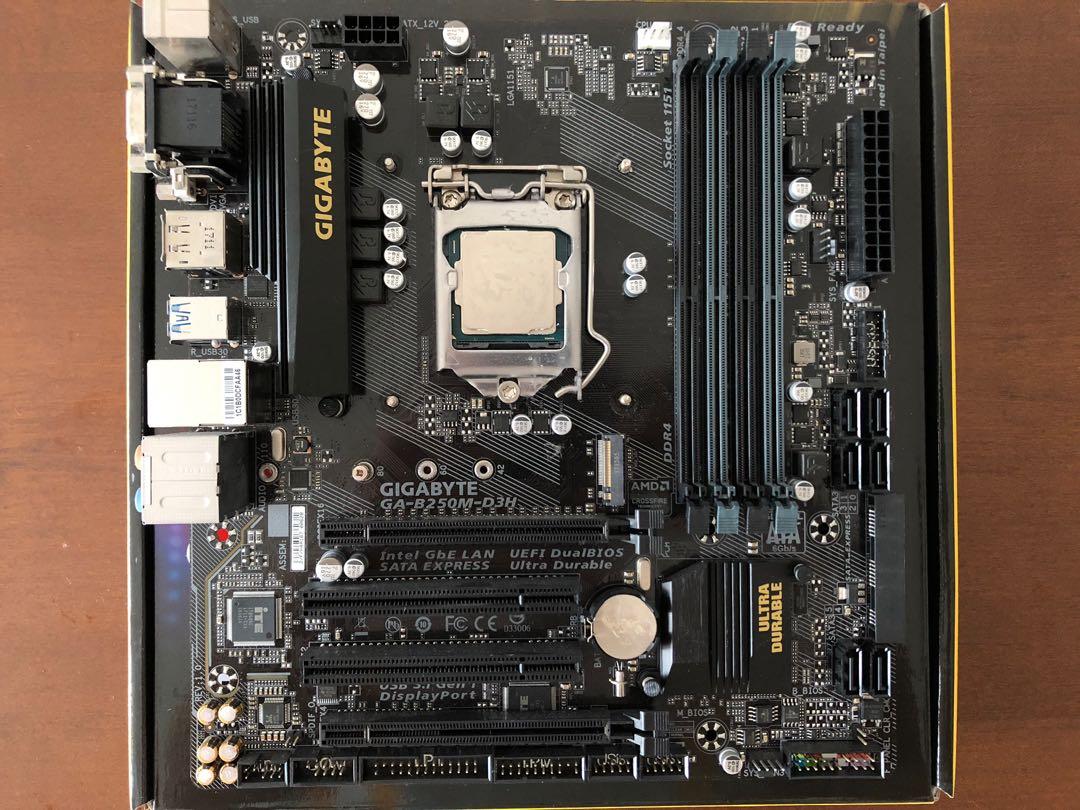 Gigabyte b250 d3h online