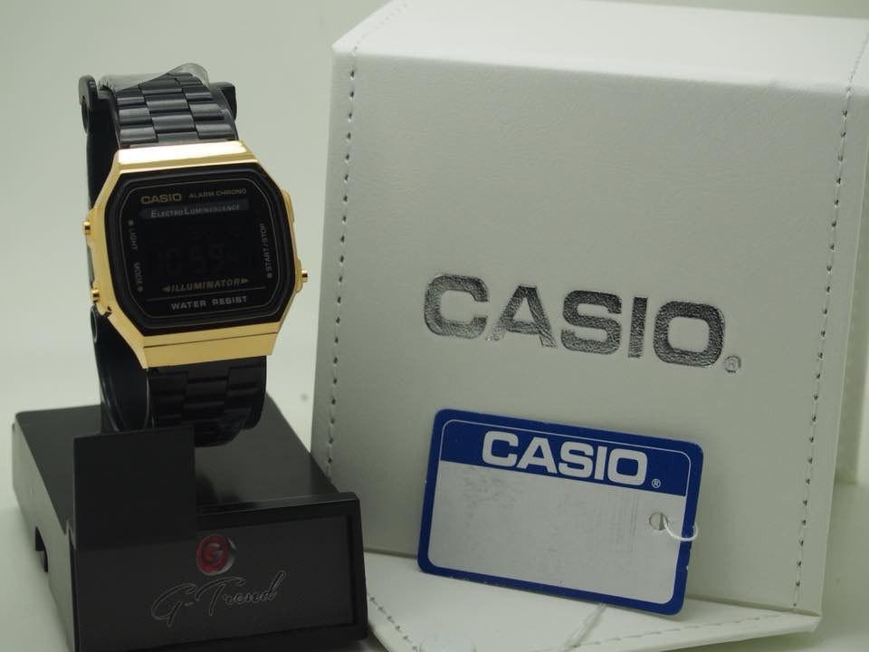 Jam (Category: Watches) located in Pasir Puteh. Submitted by mia_asyraf (Listing ID 1047451887, Image 3). Description: 💚CASIO A168 ROSE GOLD 💚Condition New 💚Battery Movement 💚Diameter 45mm 💚Stainless Steel Strap 💚Stainless Steel Case 💚Grade 3A 💚Warranty 3 Month For Engine 💚Digital Movement 💚For Unisex 💚Include Postage SM /SS 💚PRICE: RM95 Include Casio Box ⛔LIMITED STOCKS🔥🔥 BERMINAT PM SAYA TERUS.