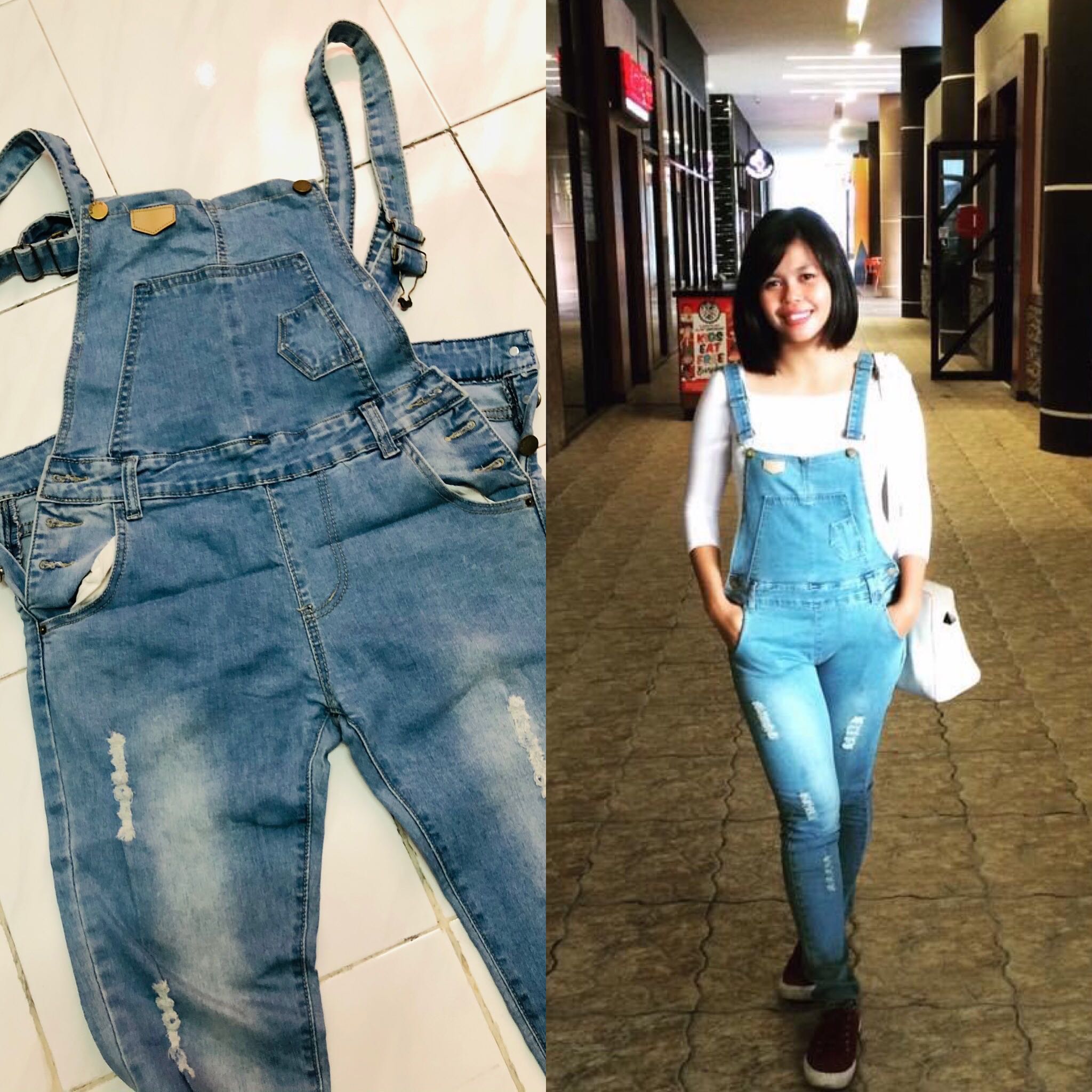 baju jumpsuit jeans